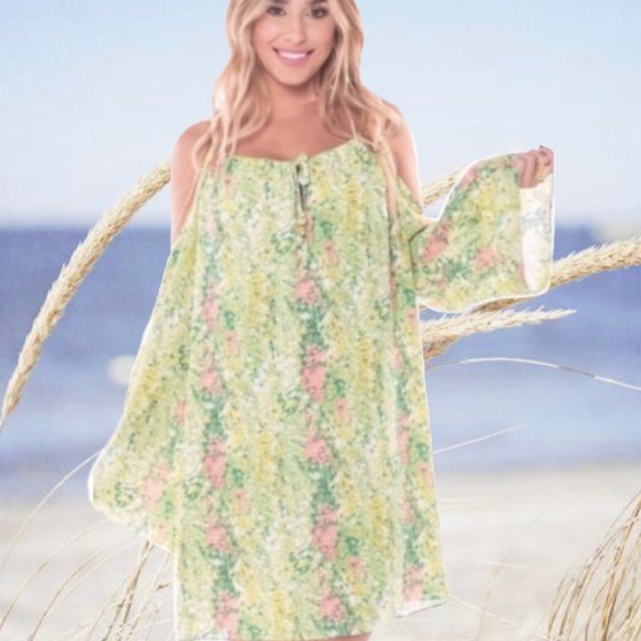 SOFT FLOWY VILLA DRESS-FERNGULLY - Picture 2 of 6